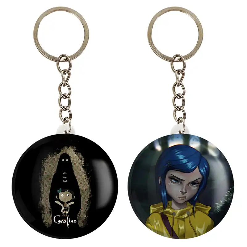 جاکلیدی خندالو مدل کورالاین Coraline کد 2078420780 مجموعه 2 عددی