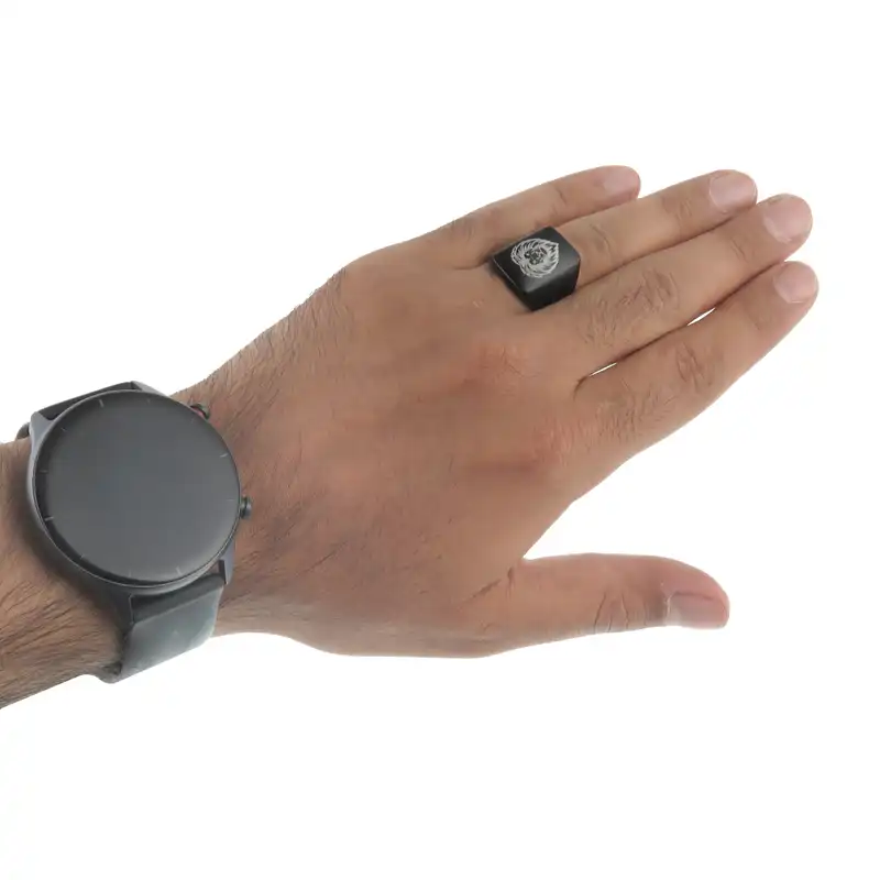 انگشتر مردانه مدل شیر کد RK10