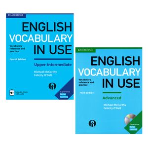 کتاب English Vocabulary in Use اثر Michael McCarthy And Felicity O`dell انتشارات الوندپویان دو جلدی