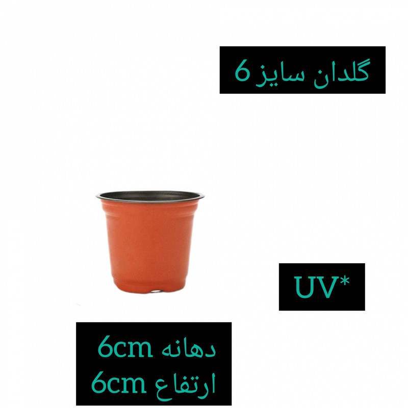 گلدان مدل as-06 بسته 20 عددی