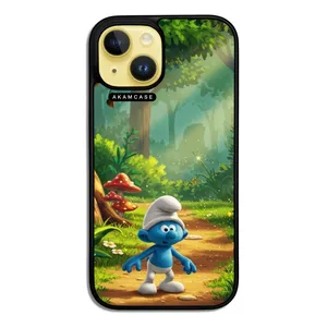 AKAM AMC-WA15-SMURFS-7 Cover For Apple iPhone 15