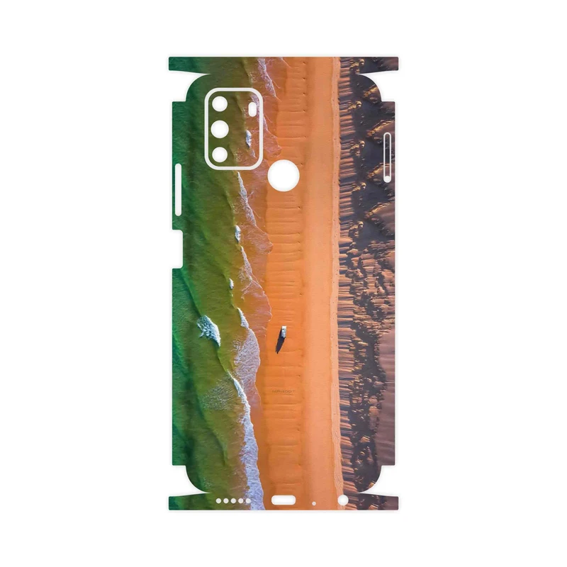 برچسب پوششی ماهوت مدل Beach and Green Sea-FullSkin مناسب برای گوشی موبایل جی پلاس S10 2022