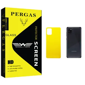 Waily Nice Pergas Glass Back Protector For Samsung سامسونگ Galaxy A31