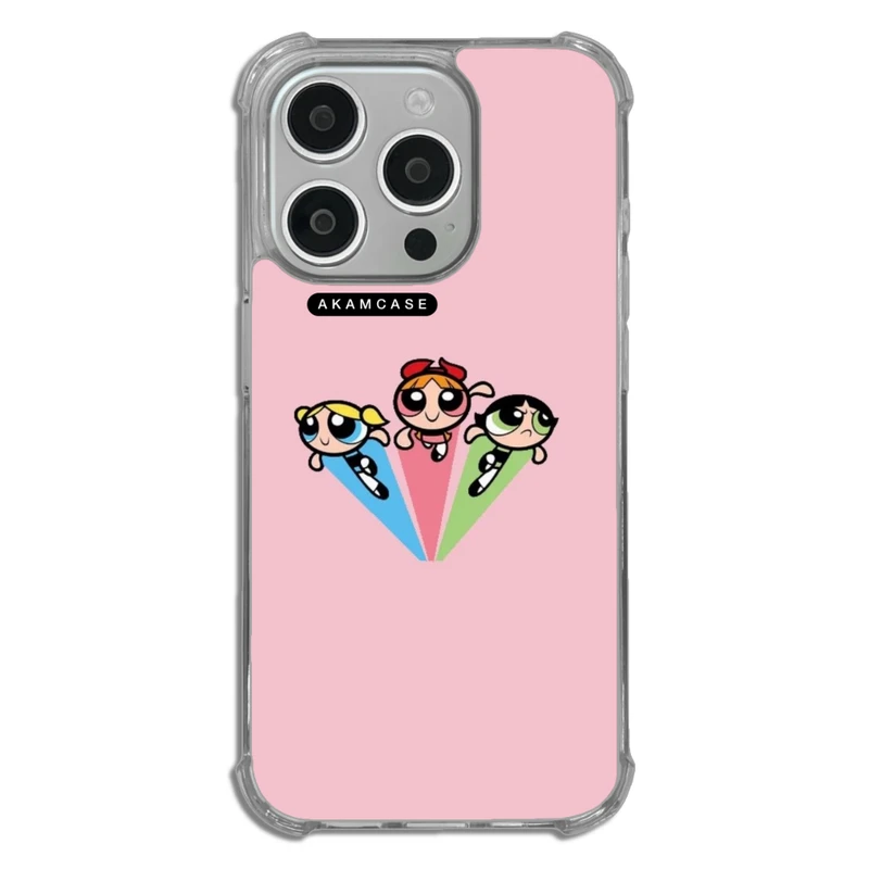 کاور آکام مدل AMCWTA15PRO-POWER PUFF GIRLS10  مناسب برای گوشی موبایل اپل iPhone 15 Pro