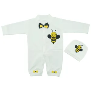 ست سرهمی و کلاه نوزادی مدل 7778