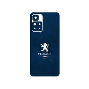 MAHOOT Peugeot_Logo Cover Sticker for Xiaomi Redmi Note 11 Pro Plus 5G