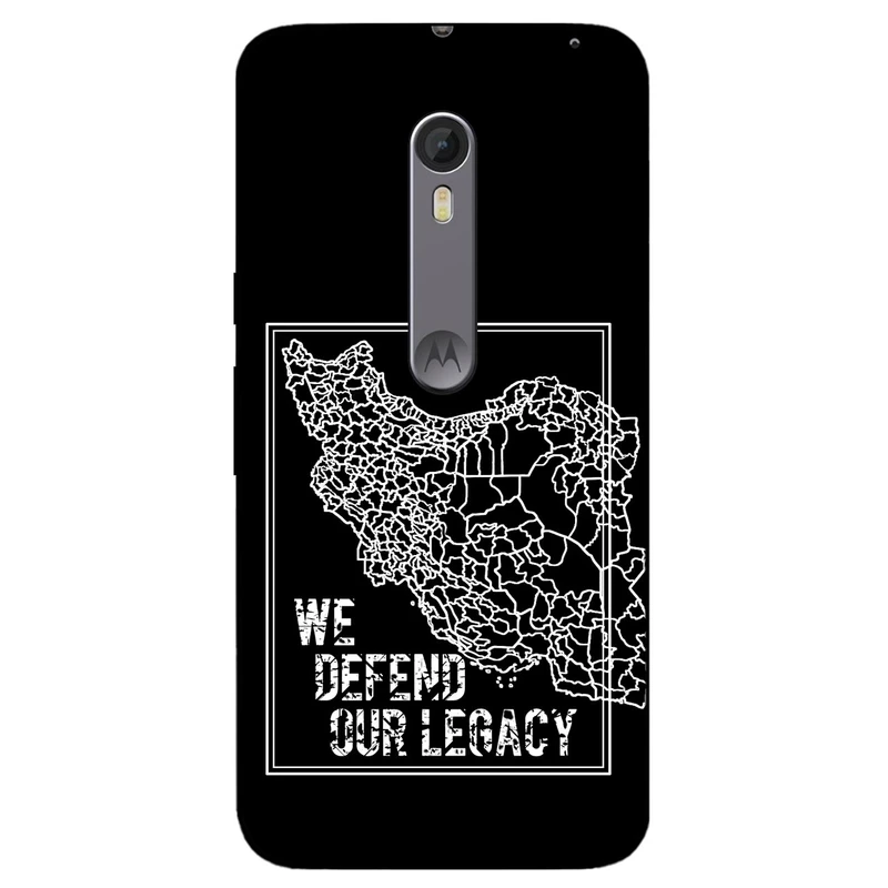 کاور مگافون طرح ایران مدل 1886 مناسب برای گوشی موبایل موتورولا Moto X Style
