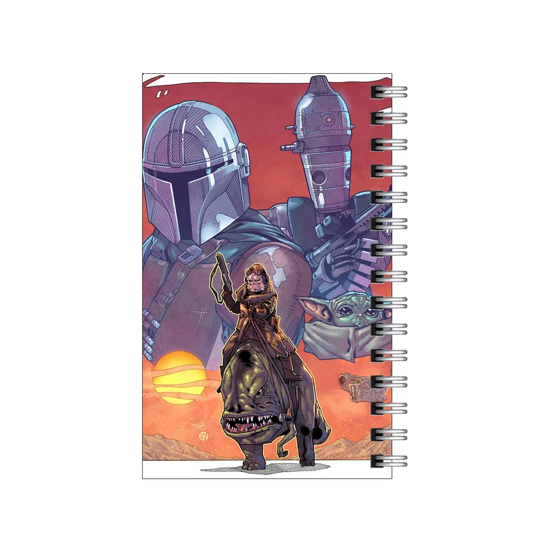 دفترچه یادداشت مدل to do list طرح سریال ماندالورین کد 1229716