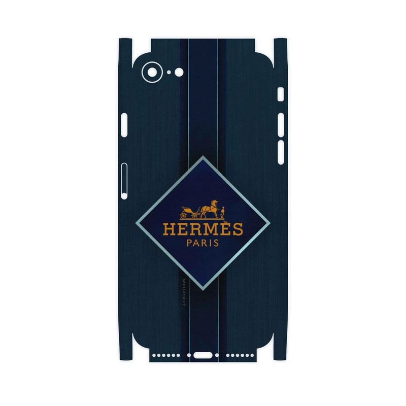 برچسب پوششی ماهوت مدل Hermes-Logo-FullSkin مناسب برای گوشی موبایل اپل iPhone SE 2022