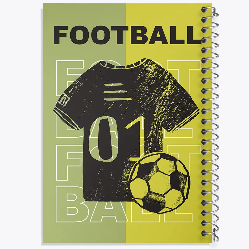 دفتر نت موسیقی 50 برگ خندالو مدل فوتبال کد N1377