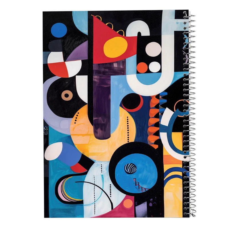 دفتر لیست خرید 50 برگ مدوپد مدل اشکال فانتزی کد DF16206