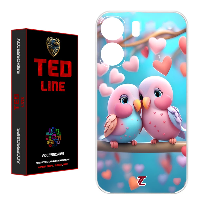 کاور تدلاین طرح پرنده کد 1176 مناسب برای گوشی موبایل شیائومی Redmi 13C / Poco C65