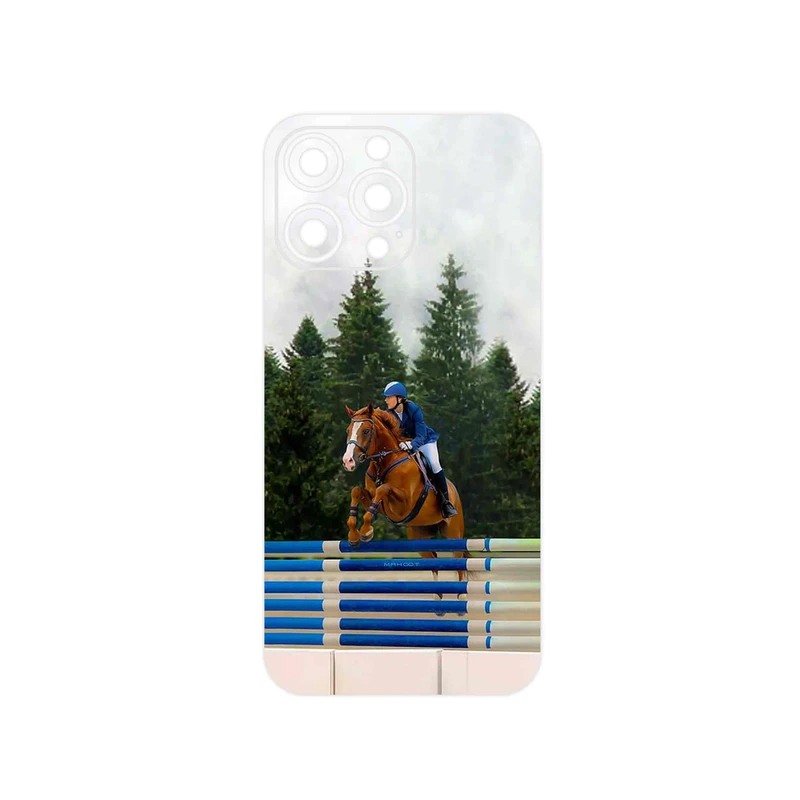 برچسب پوششی ماهوت مدل Equestrianism مناسب برای گوشی موبایل اپل iPhone 14 Pro Max