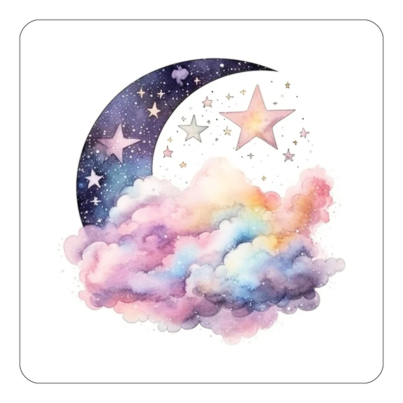 مگنت کاکتی طرح ماه و ستاره مدل mp53388