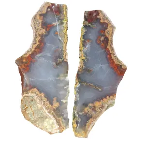 سنگ راف عقیق مدل ar58 مجموعه دو عددی