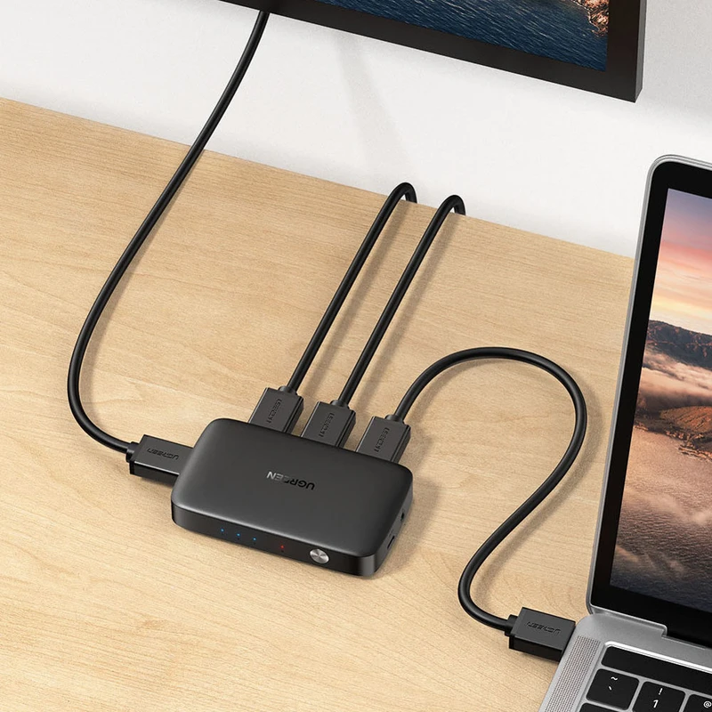 عکس شماره 10 : سوئیچ 3 پورت hdmi یوگرین مدل cm332