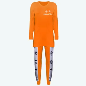 ست تی شرت آستین بلند و شلوار زنانه مدل آنا کد 03