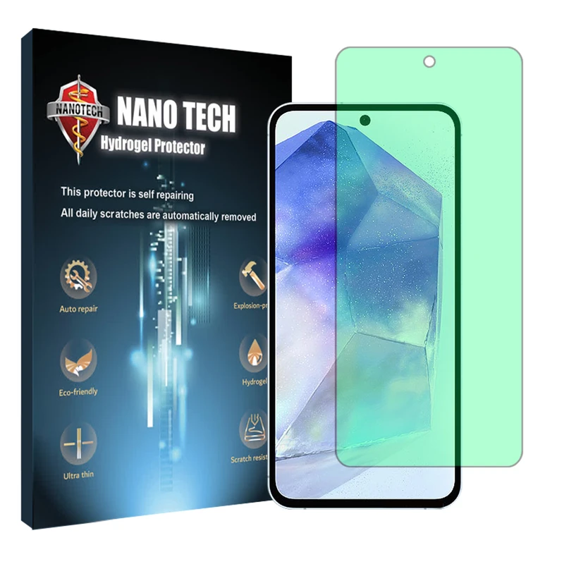 محافظ صفحه نمایش گرین لایت نانو تک مدل Tough مناسب برای گوشی موبایل سامسونگ Galaxy A55 5G