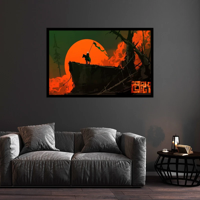 تابلو بکلیت طرح تصویر مذهبی امام زمان (عج) مدل B-bu2442