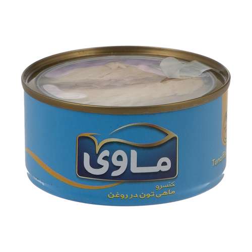 کنسرو ماهی فیله تن در روغن گیاهی ماوی - 180 گرم