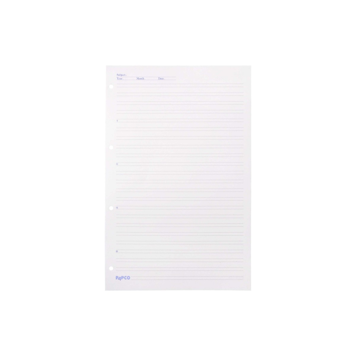 کاغذ کلاسوری پاپکو مدل X2 کد HT01 بسته 50 عددی