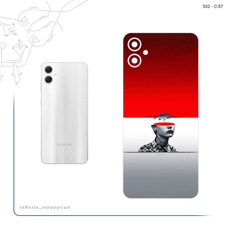 برچسب پوششی ماهوت مدل Collage of surreal Portrait of Women 1 مناسب برای گوشی موبایل سامسونگ Galaxy A05