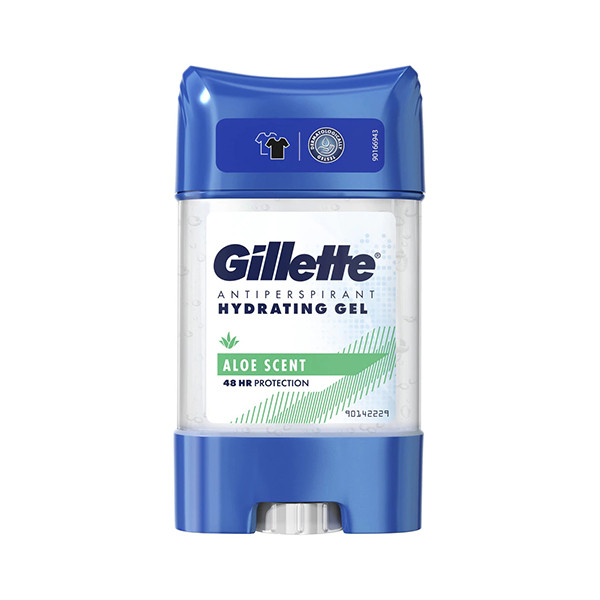ژل شفاف ضد تعریق مردانه ژیلت مدل Aloe Scent حجم 70 میلی لیتر ژل شفاف ضد تعریق مردانه ژیلت مدل Aloe Scent حجم 70 میلی لیتر
