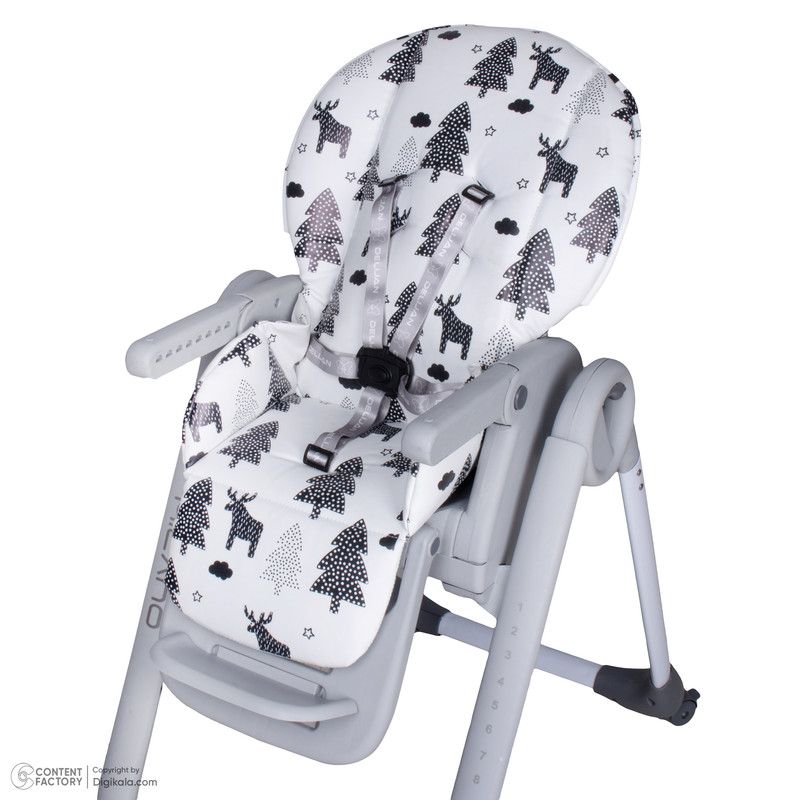 صندلی غذاخوری کودک دلیجان مدل میلانو