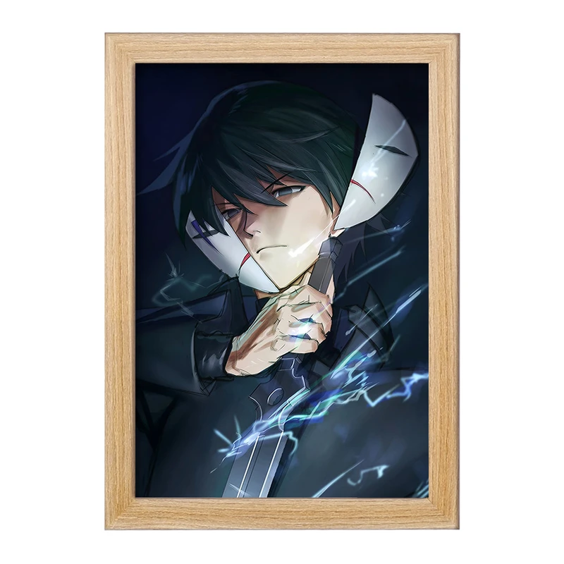 تابلو خندالو مدل هی انیمه تاریک تر از سیاهی Darker Than Black  کد 23464