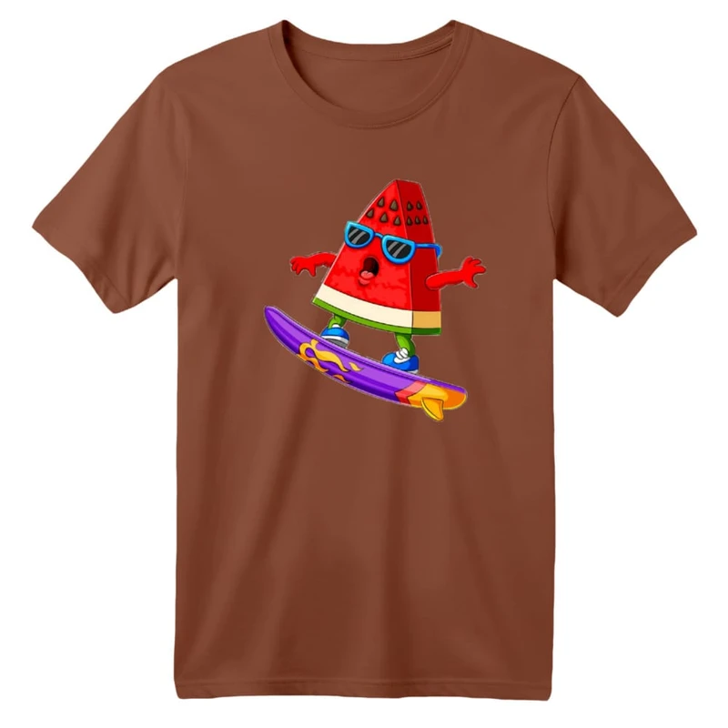 تی شرت آستین کوتاه بچگانه مدل هندوانه یلدایی کد 2