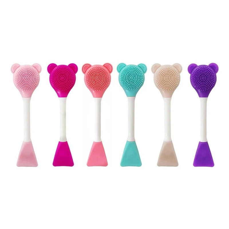 قلم ماسک صورت مدل خرسی بسته 6 عددی