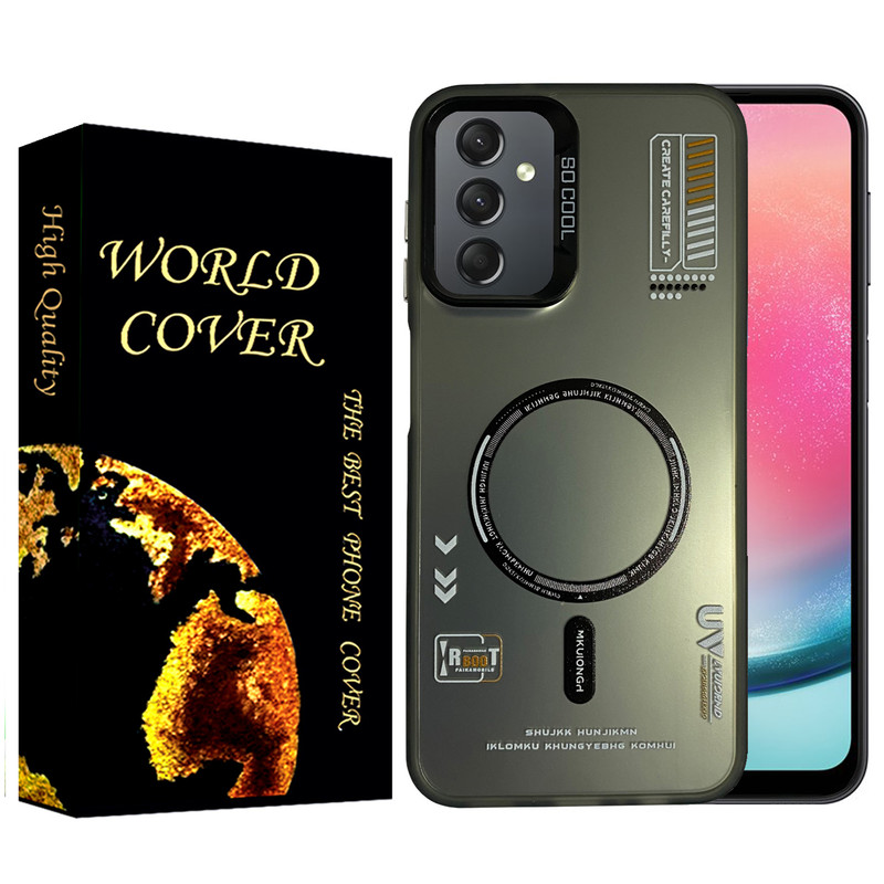 کاور مدل SO COOL طرح مگ سیف کد SO-01 مناسب برای گوشی موبایل سامسونگ Galaxy A24