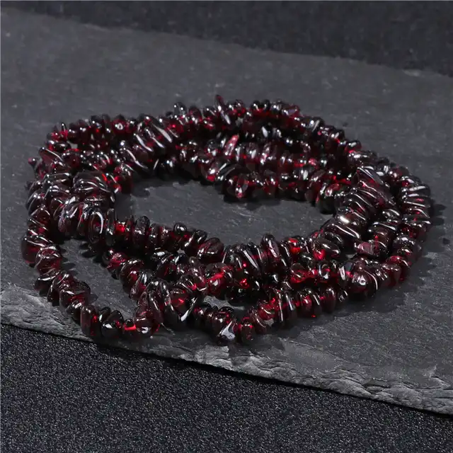 ریسه سنگ گارنت مدل نامنظم کد 01