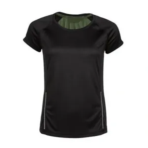 تی شرت  ورزشی آستین کوتاه زنانه مدل CR1718
