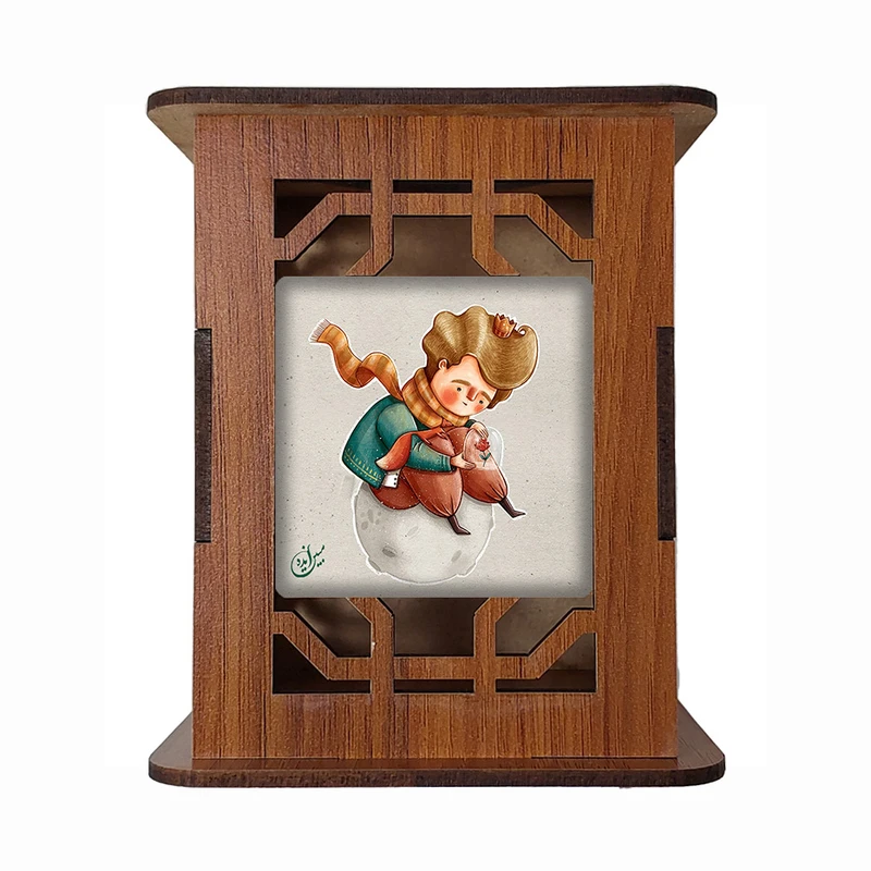 جامدادی رومیزی مبین ایده مدل کارتونی Gh5 کد 720