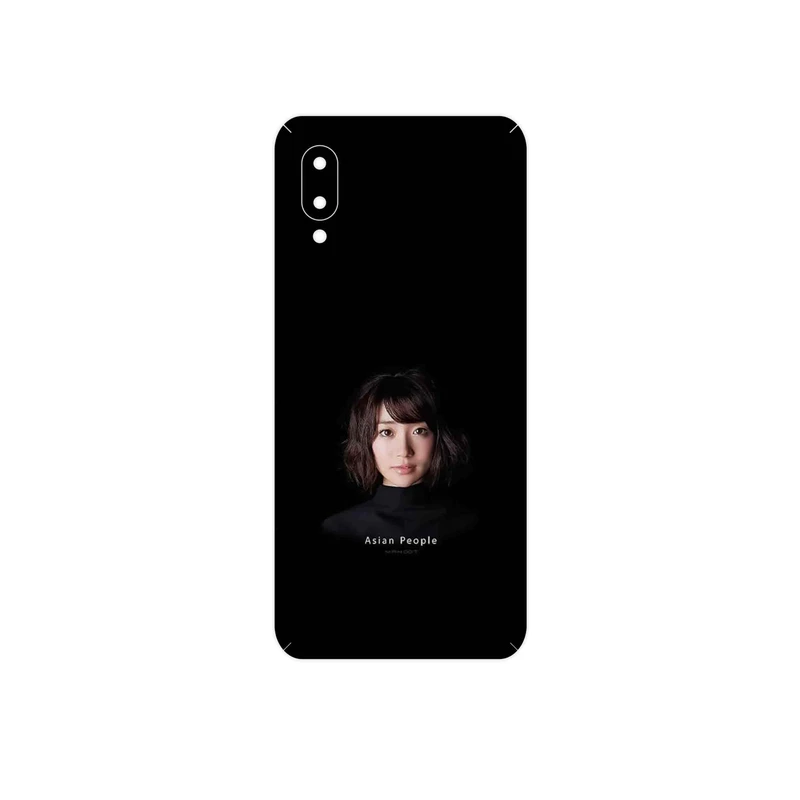 برچسب پوششی ماهوت مدل Portrait of an Asian Woman مناسب برای گوشی موبایل سامسونگ Galaxy M02