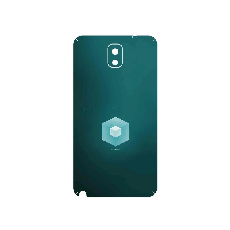 برچسب پوششی ماهوت مدل Minimal Cube icon مناسب برای گوشی موبایل سامسونگ Galaxy Note 3