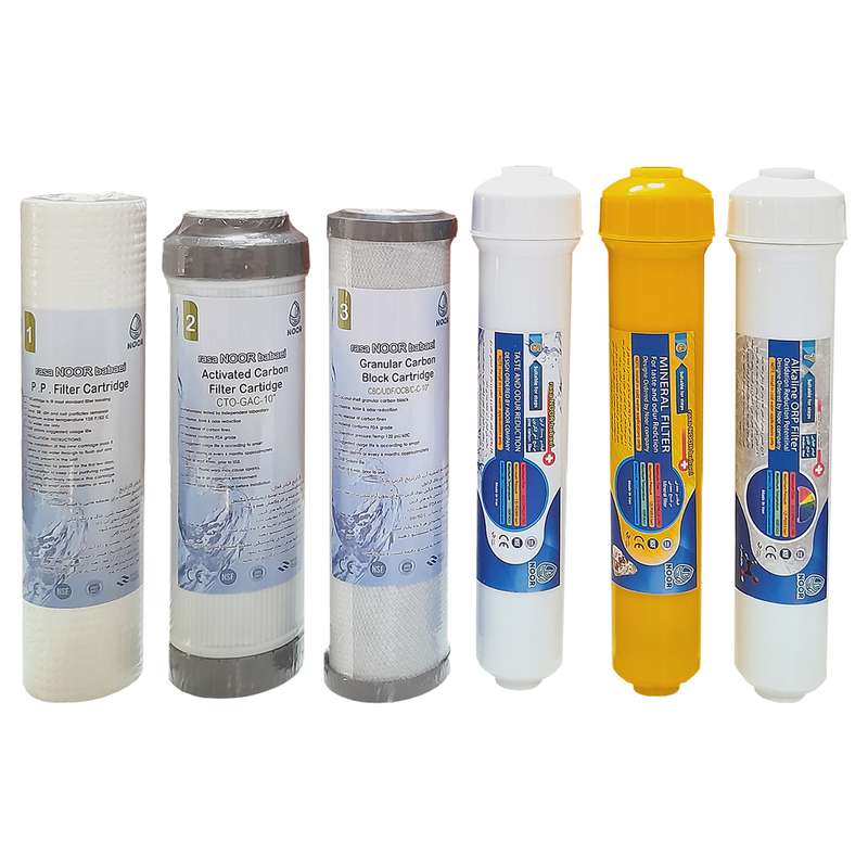 فیلتر دستگاه تصفیه آب رسا نور بابایی مدل ارگونومی بسته 6 عددی فیلتر دستگاه تصفیه آب رسا نور بابایی مدل ارگونومی بسته 6 عددی