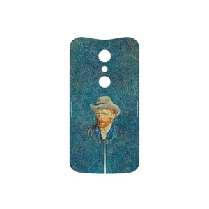 MAHOOT Self portrait with a gray felt hat Cover Sticker for Motorola Moto G 2nd gen