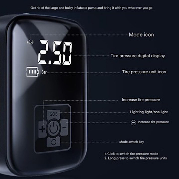 کمپرسور هوا شارژی مدل LB-006