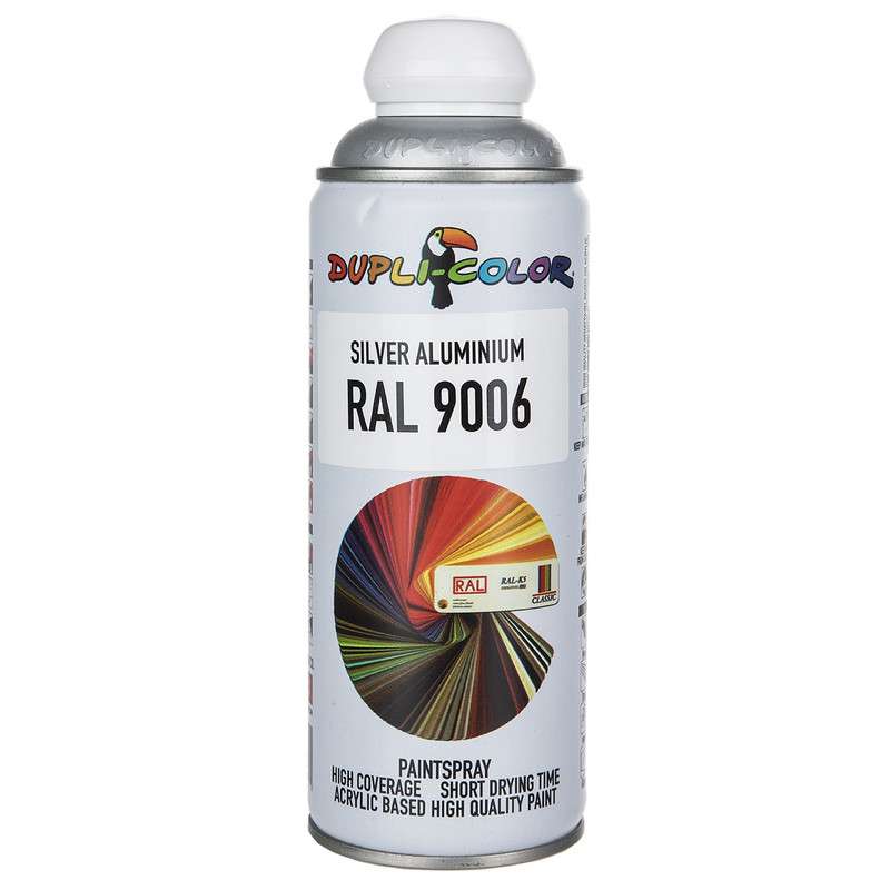 اسپری رنگ نقره ای مات دوپلی کالر مدل Aluminium 9006 حجم 400 میلی لیتر