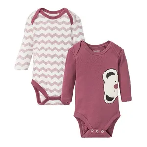 بادی آستین بلند نوزادی لوپیلو مدل 6163384 مجموعه دو عددی