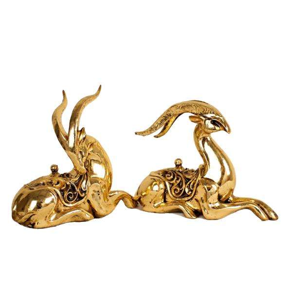 مجسمه مدل غزال مجموعه 2 عددی