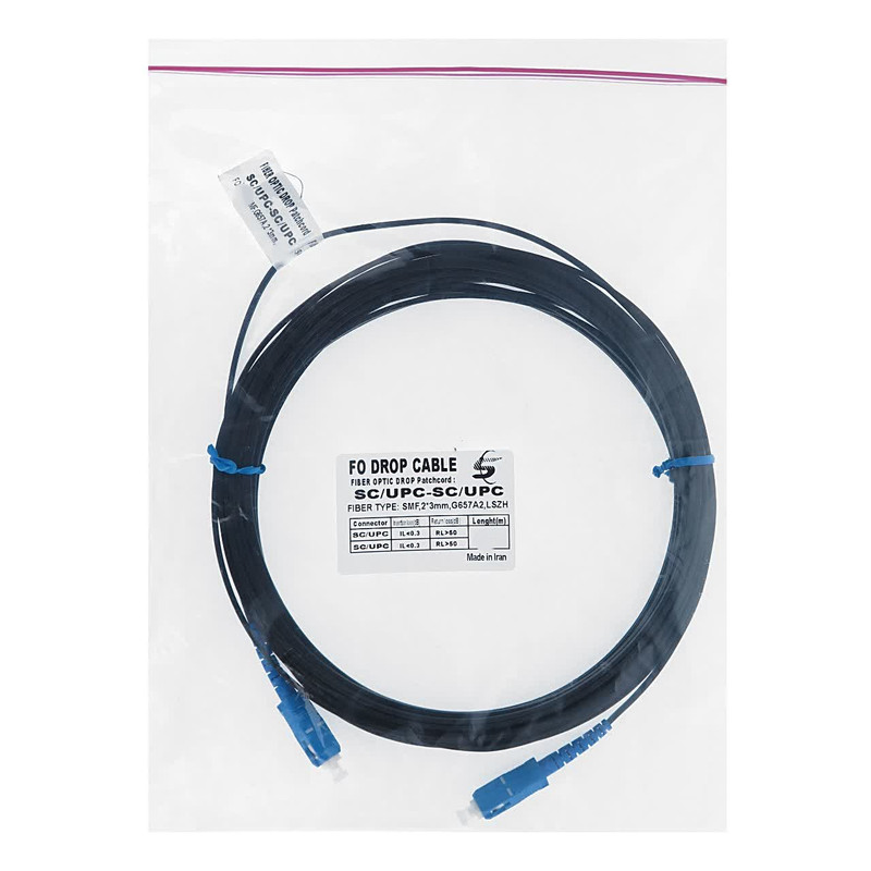 قیمت و خرید پچ کورد فیبر نوری اس سی مدل SC UPC SC UPC 2x3 mm