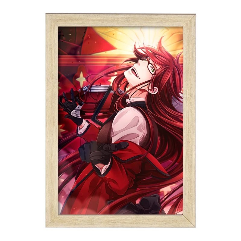 تابلو خندالو مدل گریل انیمه خادم سیاه Black Butler  کد 16302