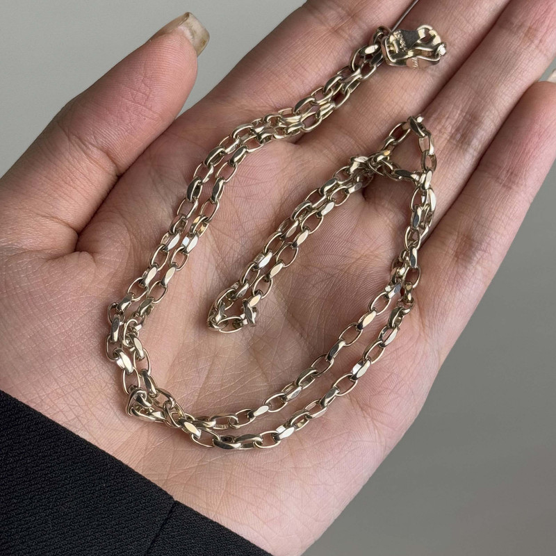 زنجیر نقره مردانه مدل کابلی مدرن وارداتی کد ZR-121 زنجیر نقره مردانه مدل کابلی مدرن وارداتی کد ZR-121