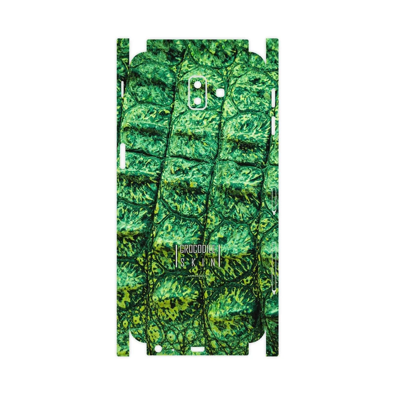 برچسب پوششی ماهوت مدل Crocodile Skin-FullSkin مناسب برای گوشی موبایل سامسونگ Galaxy J6 Plus