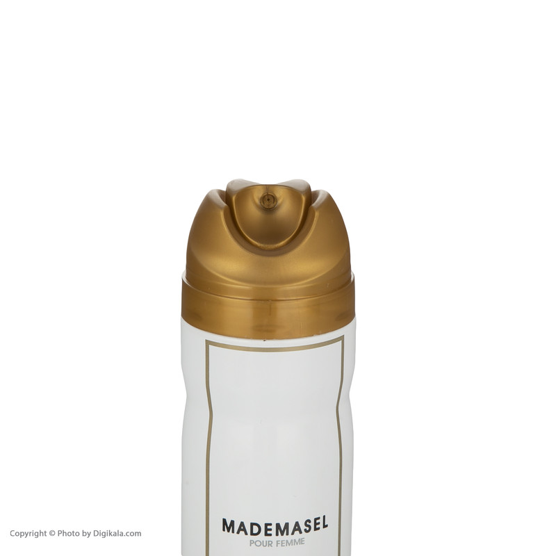 اسپری بدن زنانه رودیر مدل Mademasel حجم 200 میلی لیتر اسپری بدن زنانه رودیر مدل Mademasel حجم 200 میلی لیتر