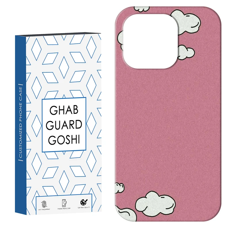کاور قاب گارد گوشی طرح ابر  کد Dimo-805 مناسب برای گوشی موبایل اپل IPHONE 15 PRO MAX   