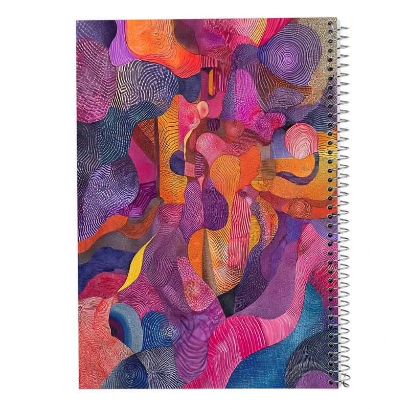 دفتر لیست خرید 50 برگ مدوپد مدل اشکال فانتزی کد DF16257